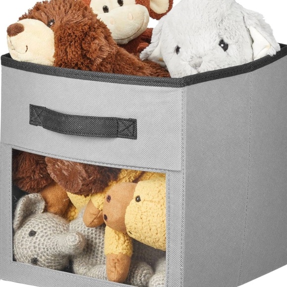 4 - Pack Organizing Cubes  By mDesign
Organizer Bin Box with Front Handle/Window - Picture 6 of 8